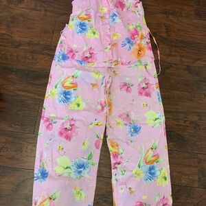 Lauren Ralph Lauren Multicolor Floral Pajama Set
